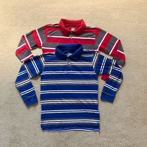 Faded Glory Long Sleeve Polo Shirts